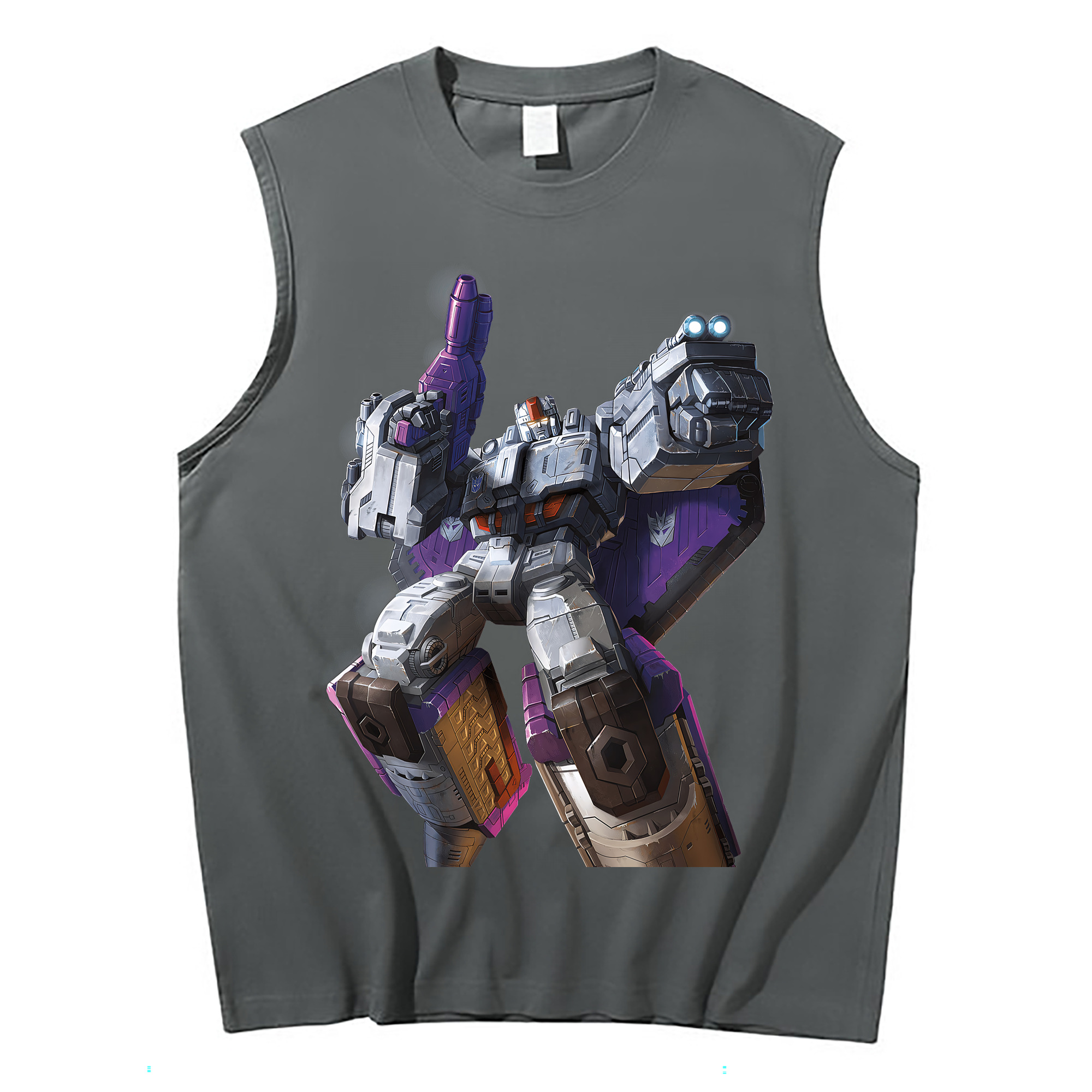 （画像用） Transformers トランスフォーマー コットン100％タンクトップ（フロントプリント）
